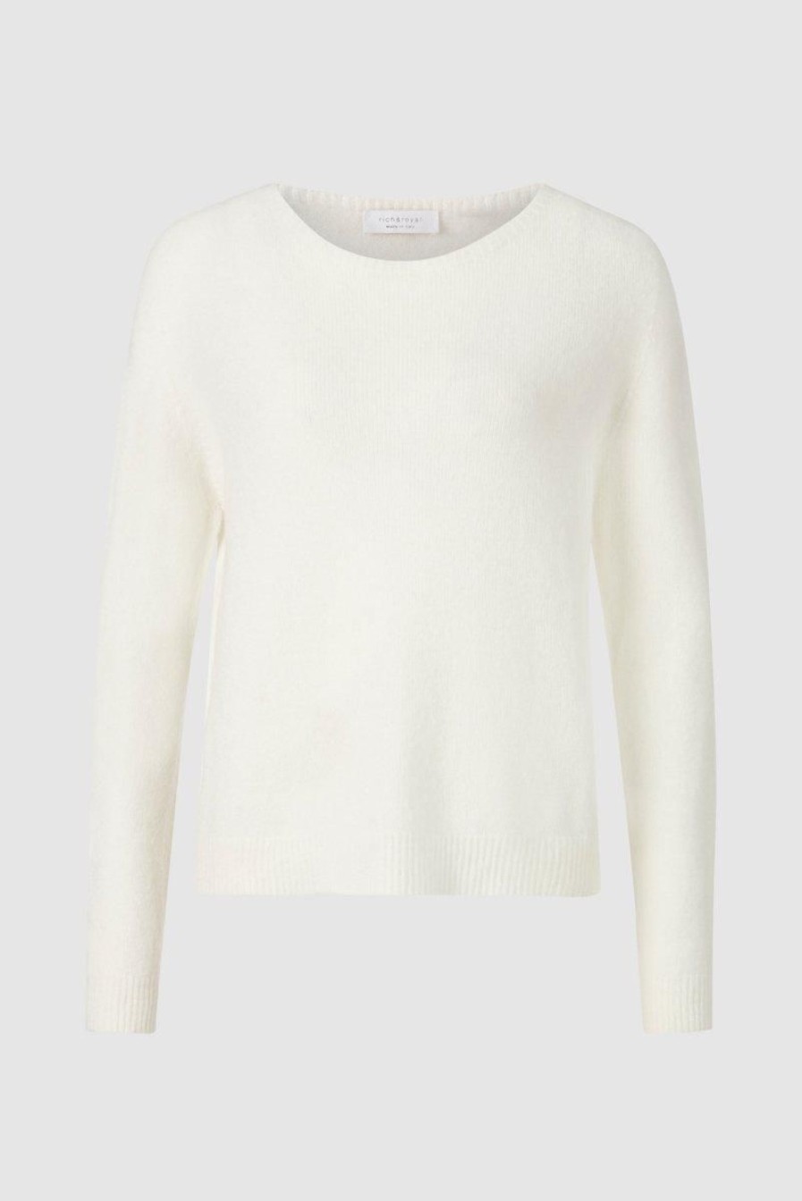 New Rich & Royal Nahtloser Strickpullover