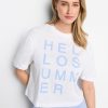 Wholesale Rich & Royal T-Shirt Cotton Blue