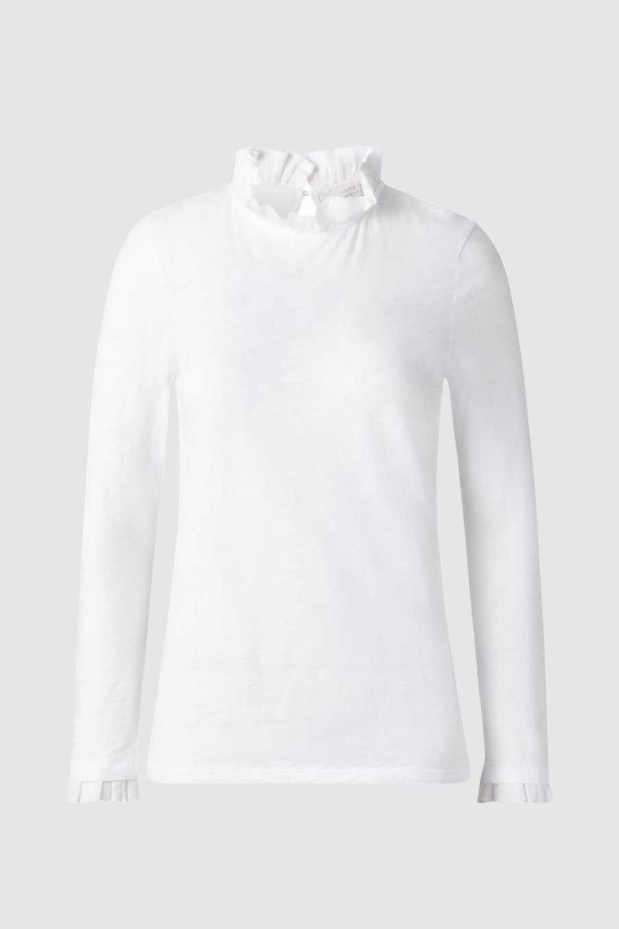 Online Rich & Royal Longsleeve Mit Frill-Kragen Black