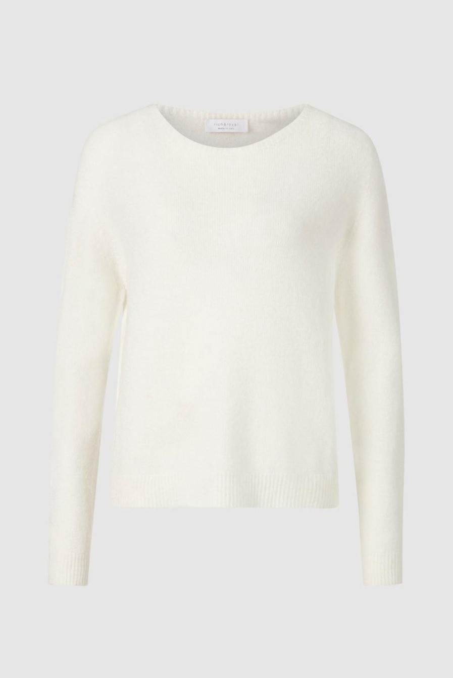 Hot Rich & Royal Nahtloser Strickpullover