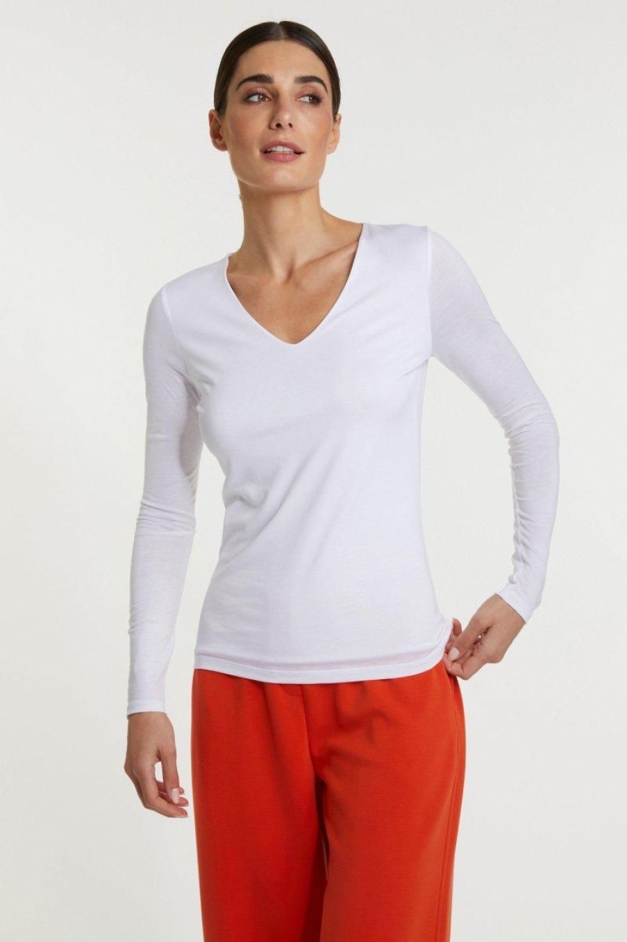 Hot Rich & Royal Longsleeve Mit V-Neck