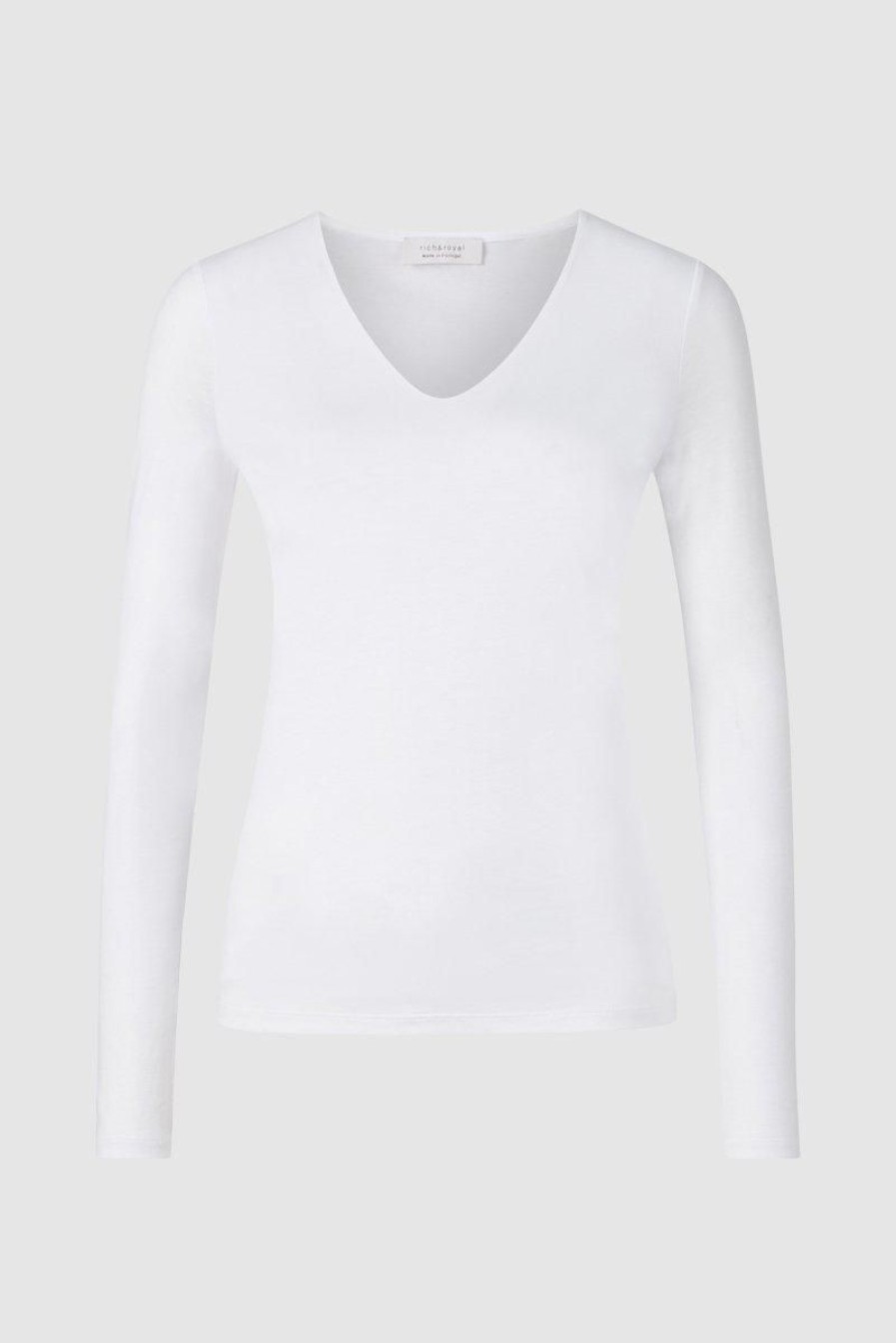 Hot Rich & Royal Longsleeve Mit V-Neck