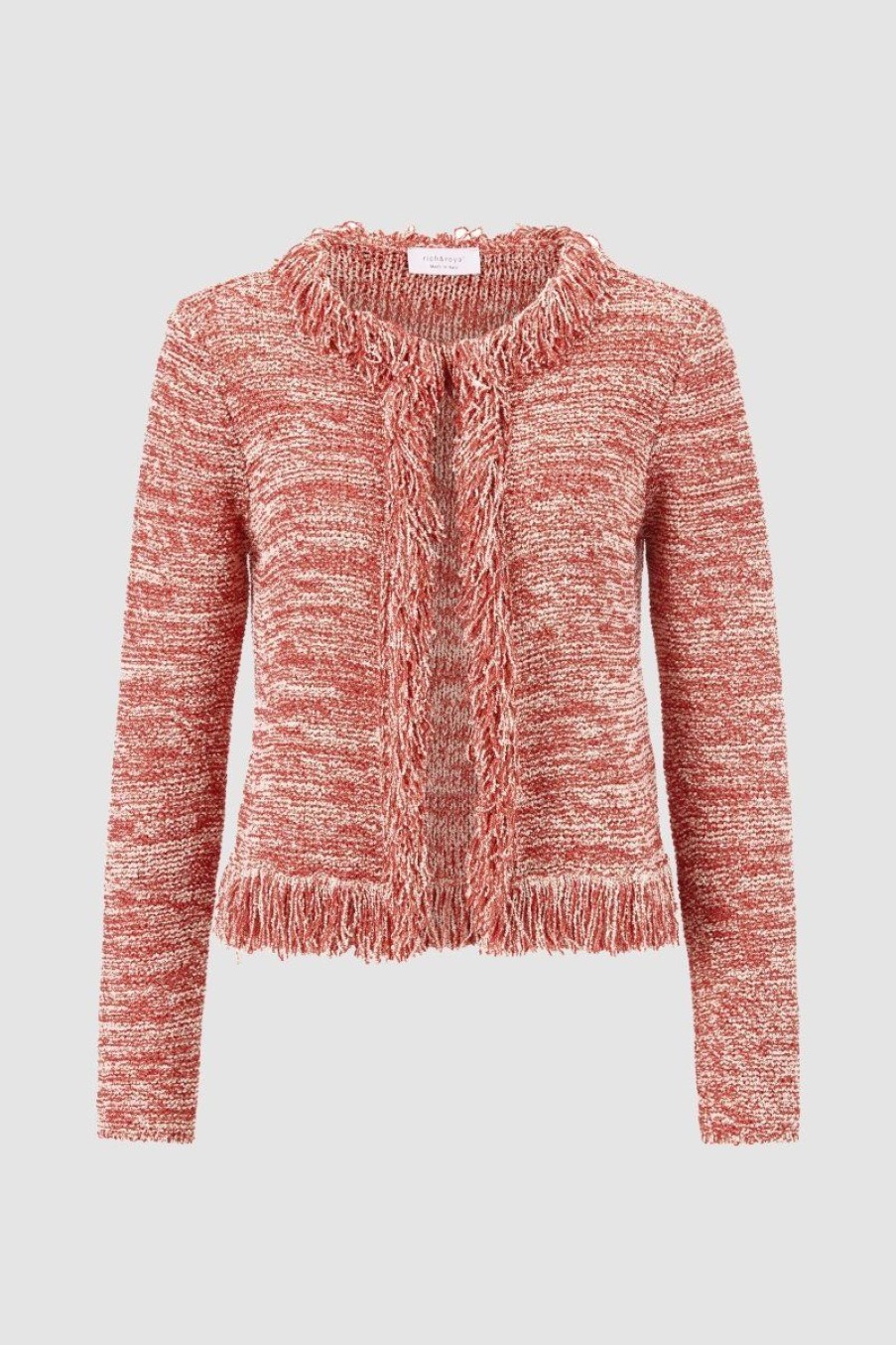 Hot Rich & Royal Cardigan Red Salsa