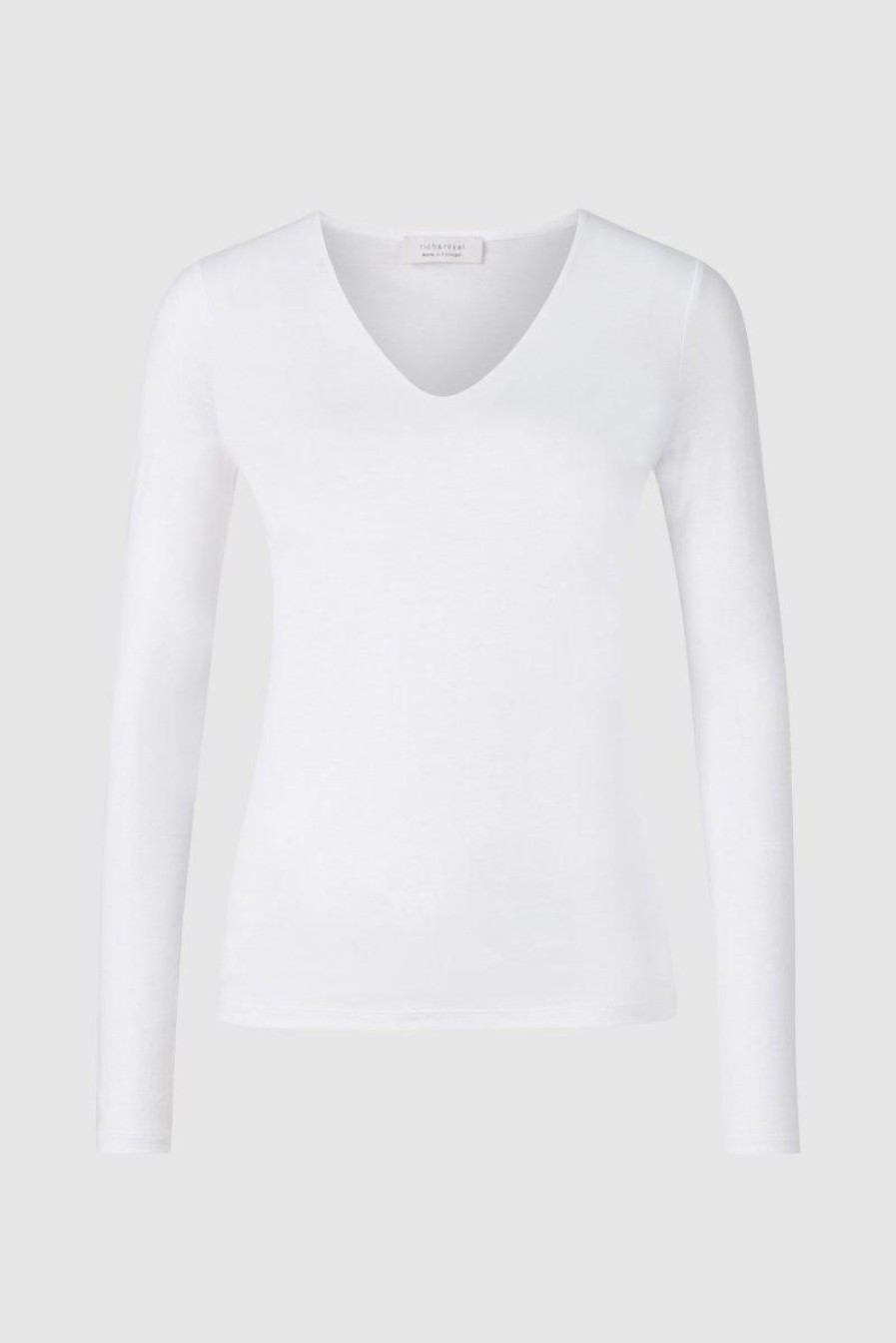 New Rich & Royal Longsleeve Mit V-Neck