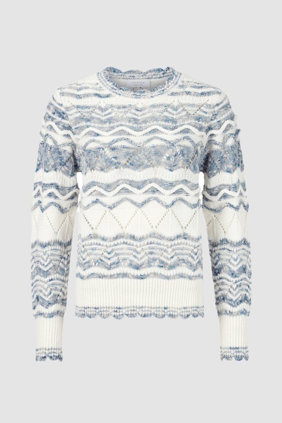New Rich & Royal Strickpullover French Blue